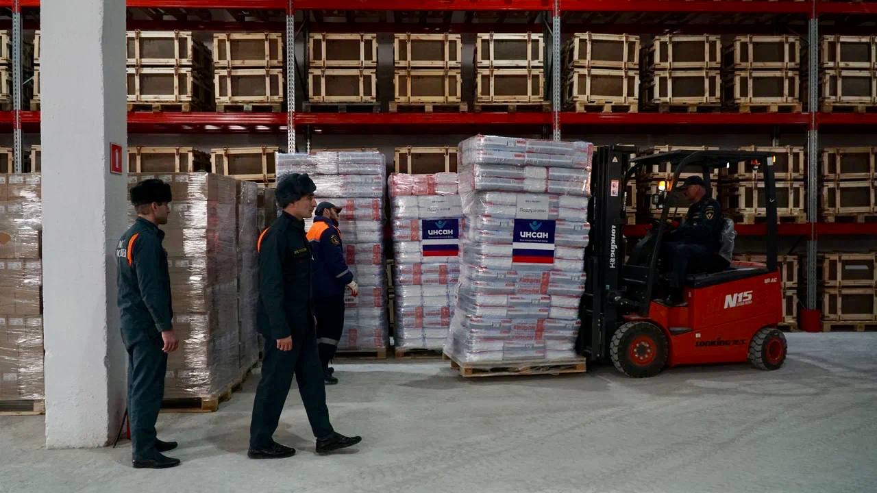 Дагестан отправит свыше 100 тонн гуманитарной помощи Палестине