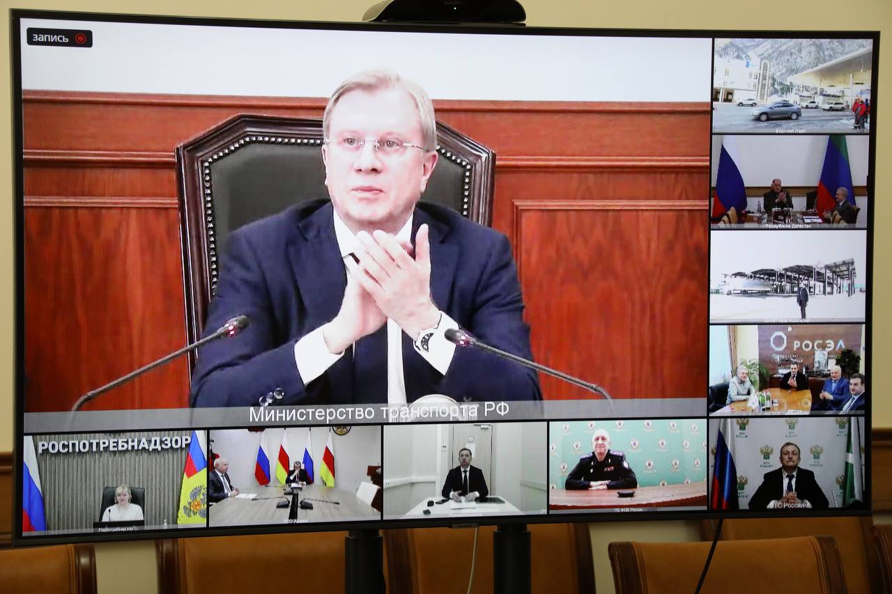 Абдулмуслим Абдулмуслимов принял участие в открытии автомобильного пункта пропуска «Яраг-Казмаляр»