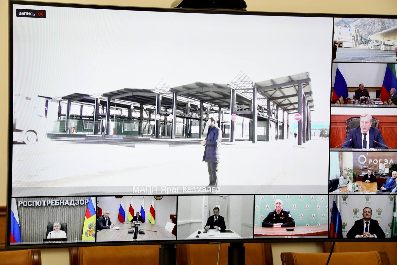 Абдулмуслим Абдулмуслимов принял участие в открытии автомобильного пункта пропуска «Яраг-Казмаляр»