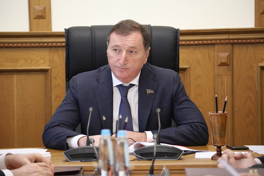 Абдулмуслим Абдулмуслимов принял участие в заседании Президиума Народного Собрания Республики Дагестан