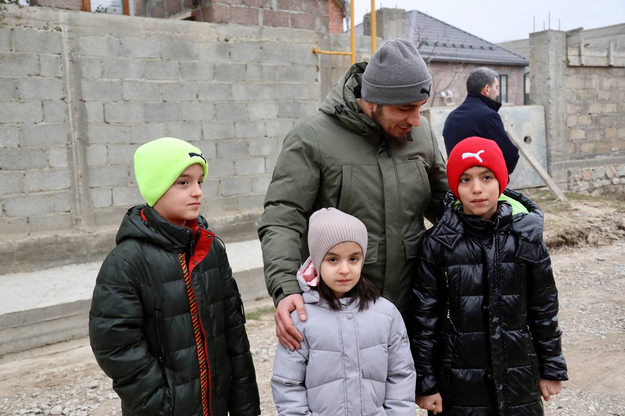 В Дагестане газифицировали дом многодетной семьи Мамаевых в рамках программы догазификации