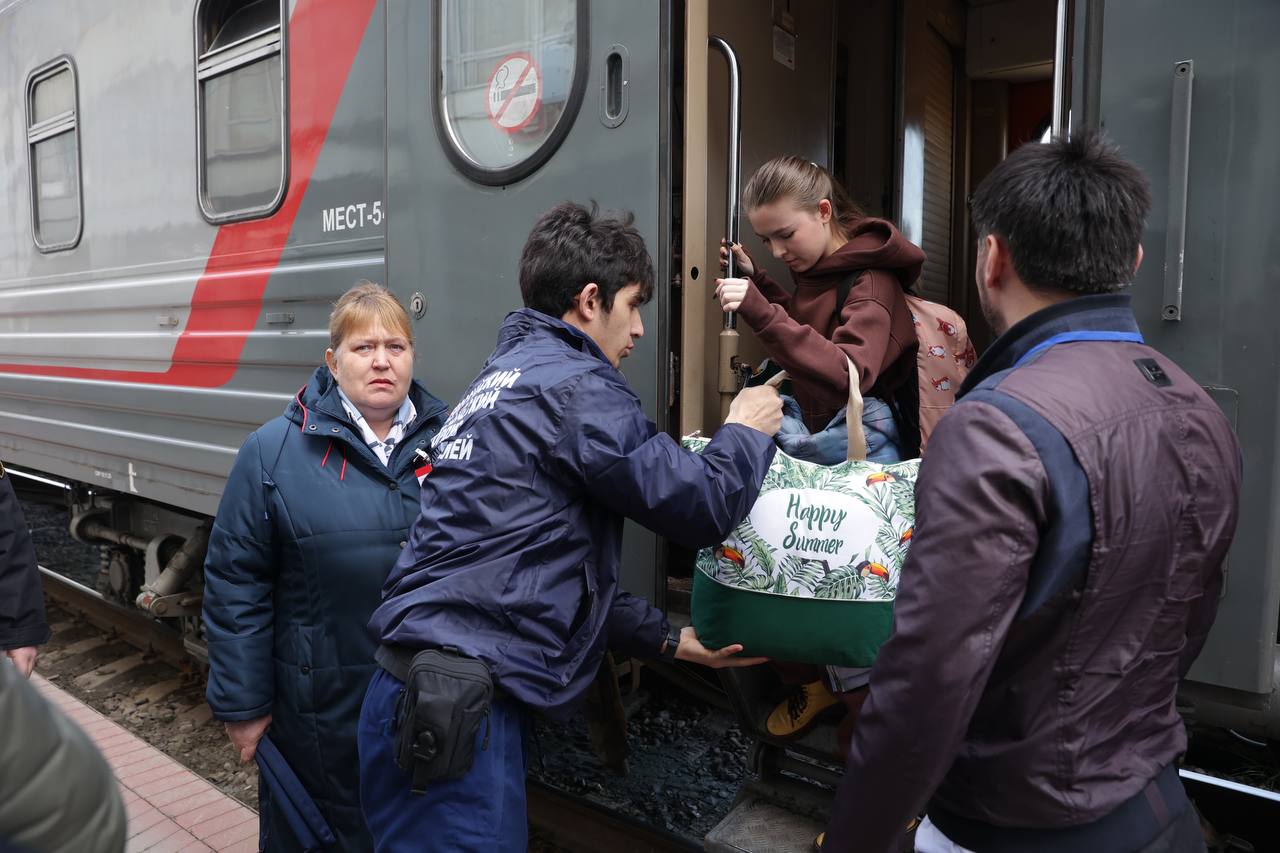 Более 500 детей из Белгородской области прибыли в Дагестан