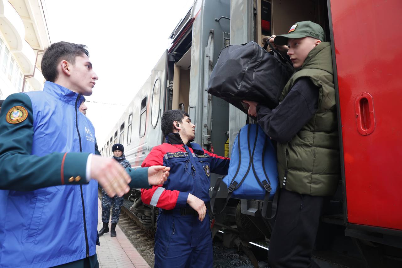 Более 500 детей из Белгородской области прибыли в Дагестан