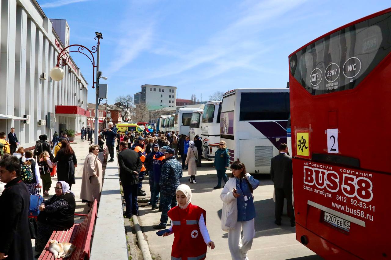 Более 500 детей из Белгородской области прибыли в Дагестан