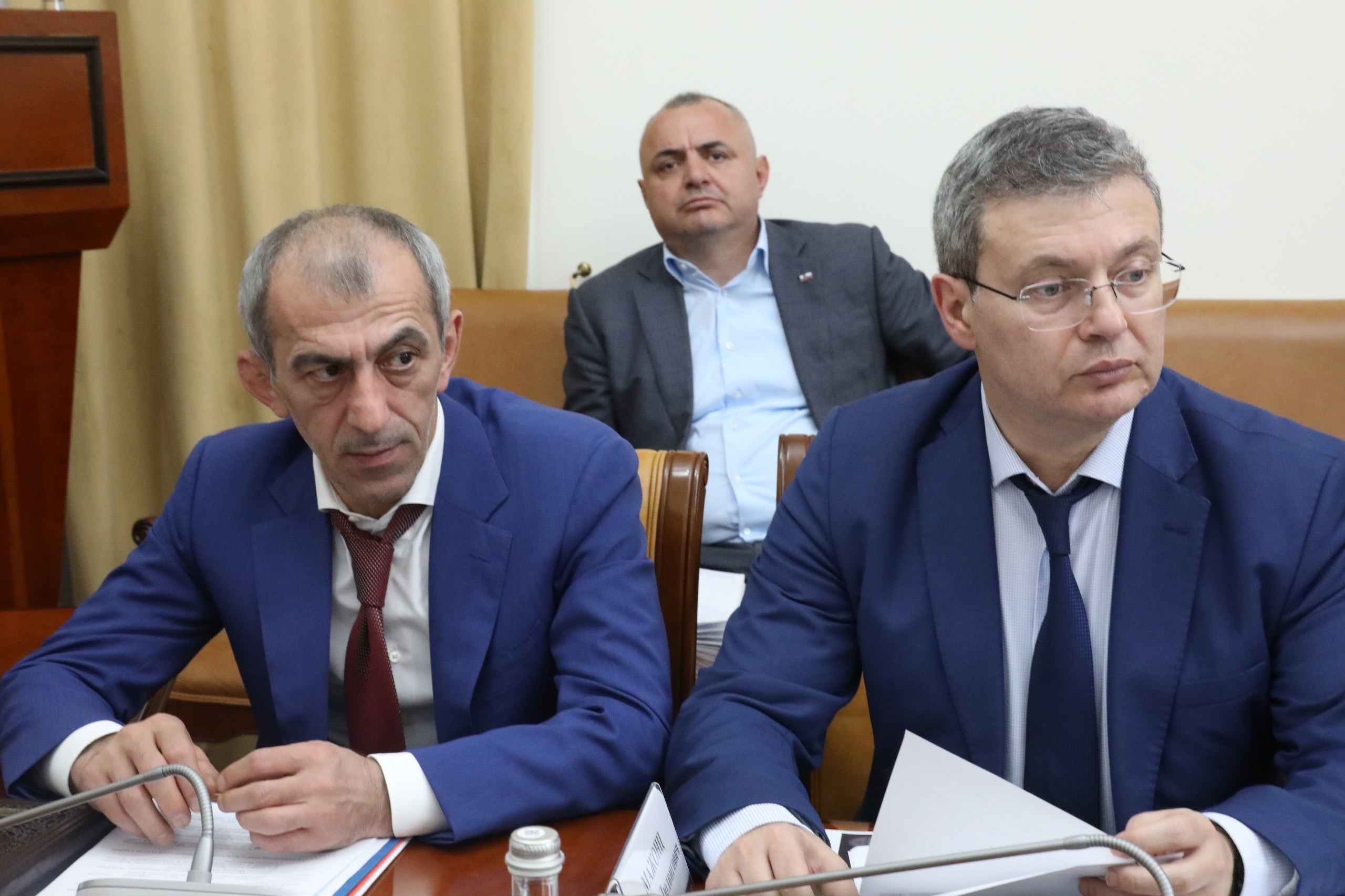 Абдулмуслим Абдулмуслимов и Сергей Назаров обсудили вопросы развития Дагестана