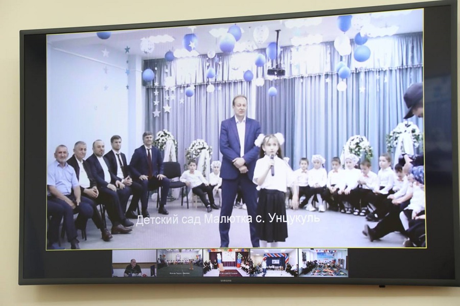 Абдулмуслим Абдулмуслимов провёл марафон открытия детских садов в Дагестане