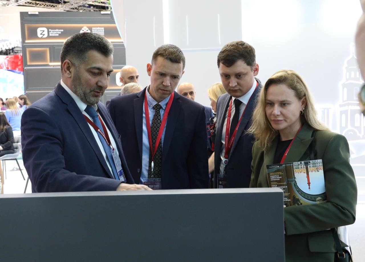 Дагестанская делегация принимает участие в работе ПМЭФ-2024