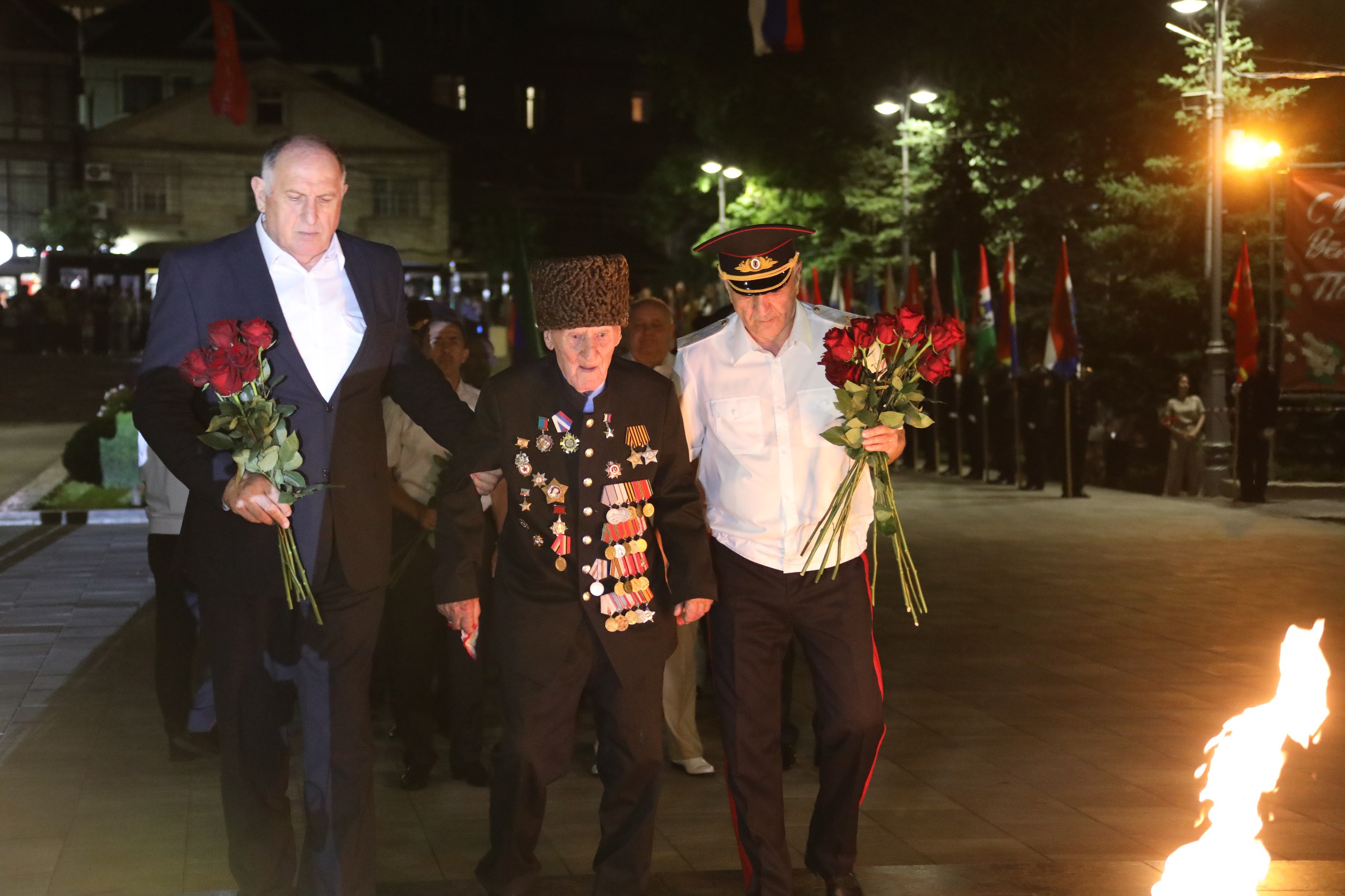 Акция «Свеча памяти» прошла в Махачкале