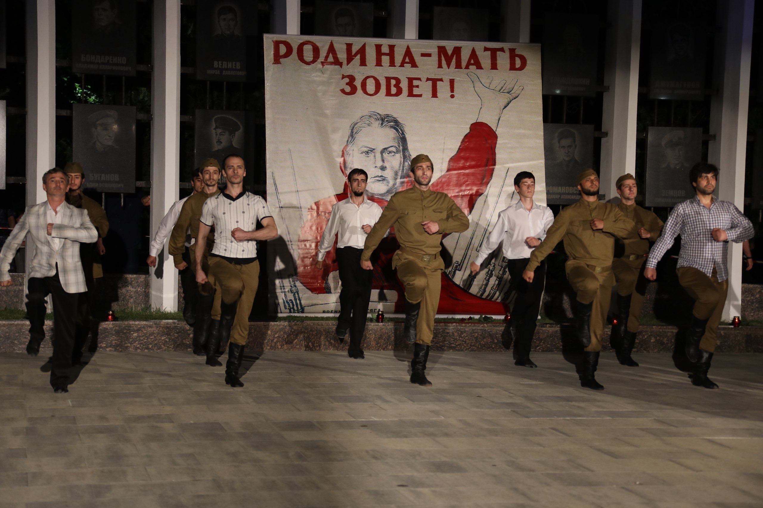 Акция «Свеча памяти» прошла в Махачкале