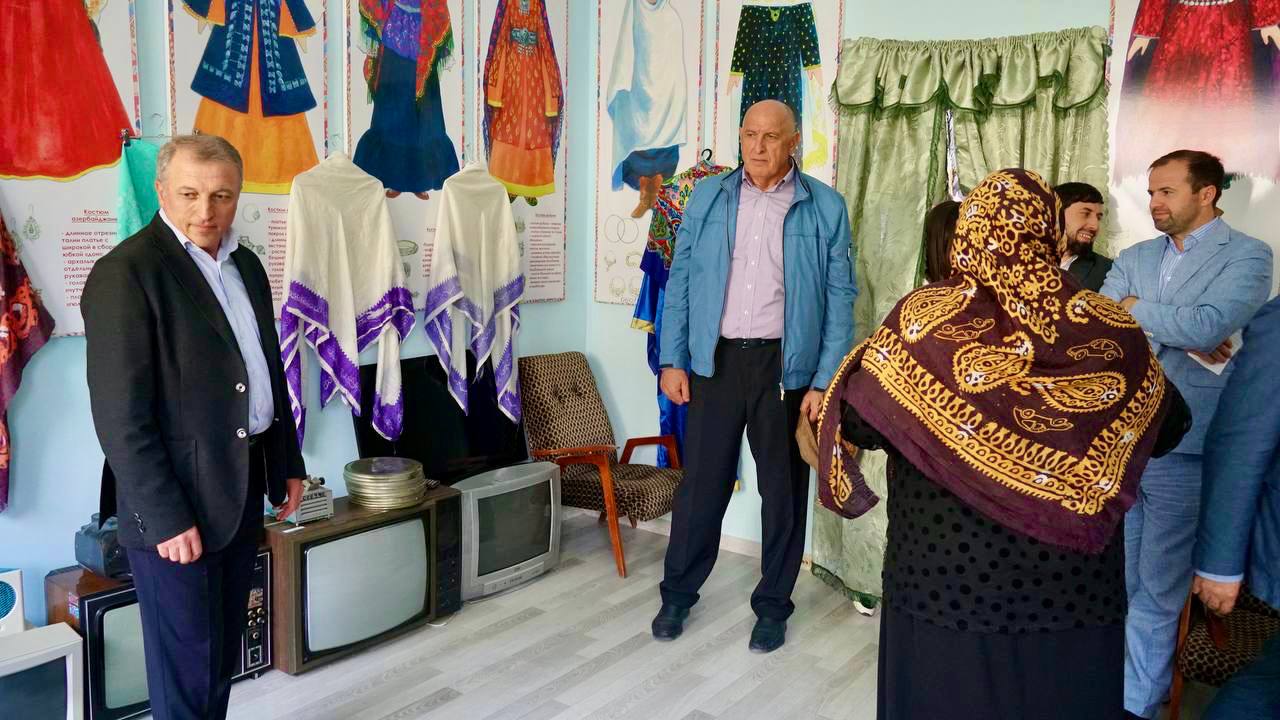 Первая модельная библиотека строится в Агульском районе