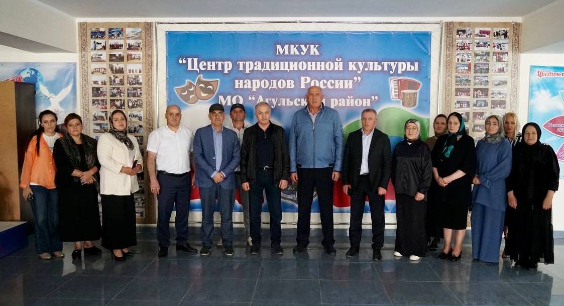 Первая модельная библиотека строится в Агульском районе