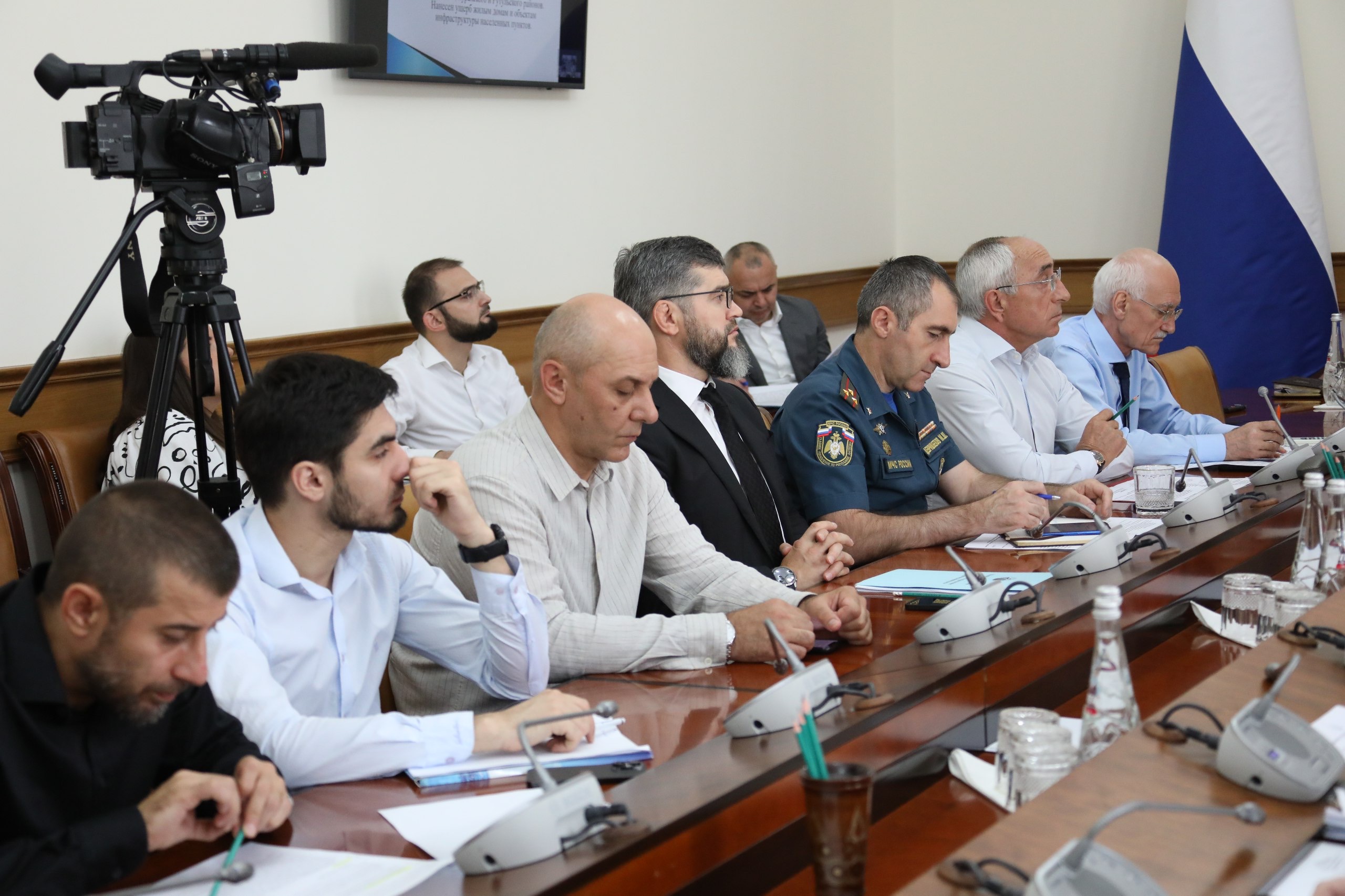 Ликвидацию последствий в пострадавших от стихии районах обсудили в Правительстве Дагестана