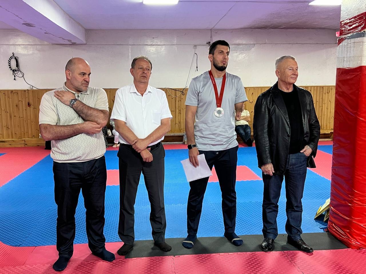 В Махачкале прошло чествование серебряного призёра Паралимпийских игр по тхэквондо Алиасхаба Рамазанова