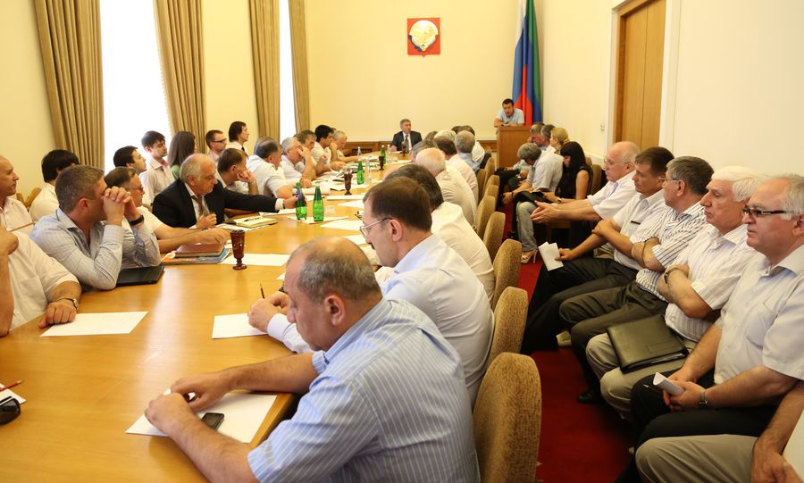 В Правительстве Дагестана рассмотрена Концепция деятельности Корпорации развития Дагестана