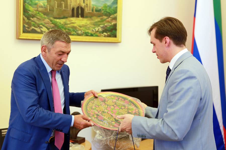 А.Гамидов встретился с министром информационных технологий и средств массовой информации Нижегородской области