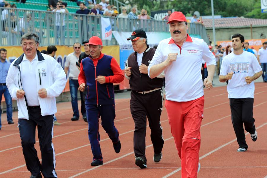 Абдусамад Гамидов принял участие в Республиканском фестивале «Готов к труду и обороне»