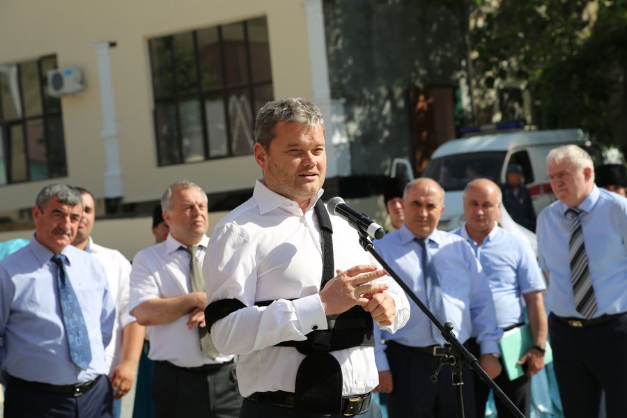 А.Гамидов и К.Левин посетили Кикунинский консервный завод