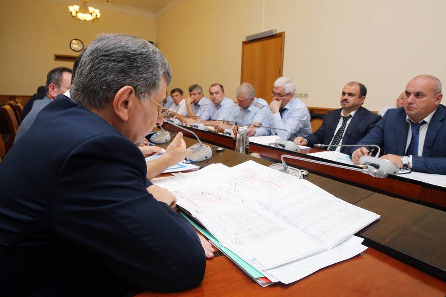 Обсуждены вопросы реконструкции магистрального газопровода «Моздок-Казимагомед»