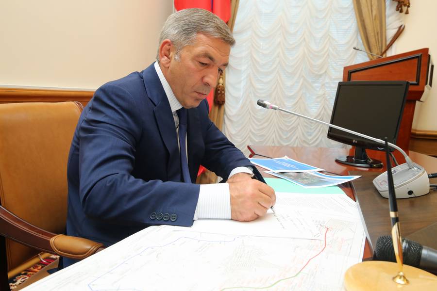 Обсуждены вопросы реконструкции магистрального газопровода «Моздок-Казимагомед»