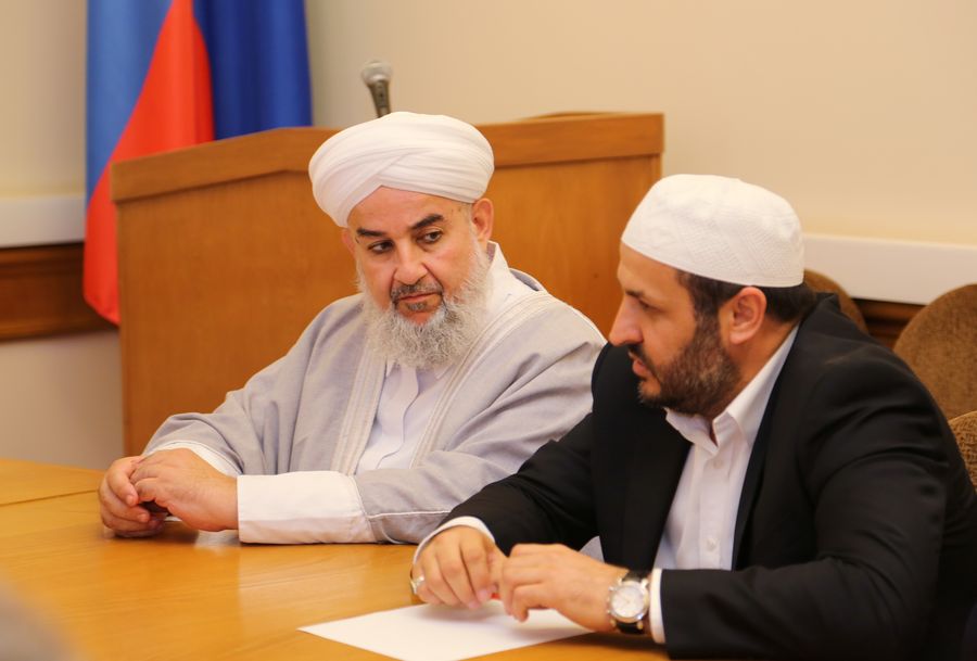 Рамазан Джафаров встретился с шейхом Махмудом Насером Хутом