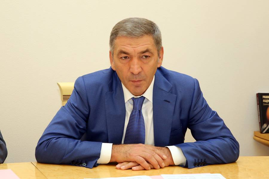 А.Гамидов встретился с начальником Северо-Кавказской железной дороги Владимиром Голоскоковым