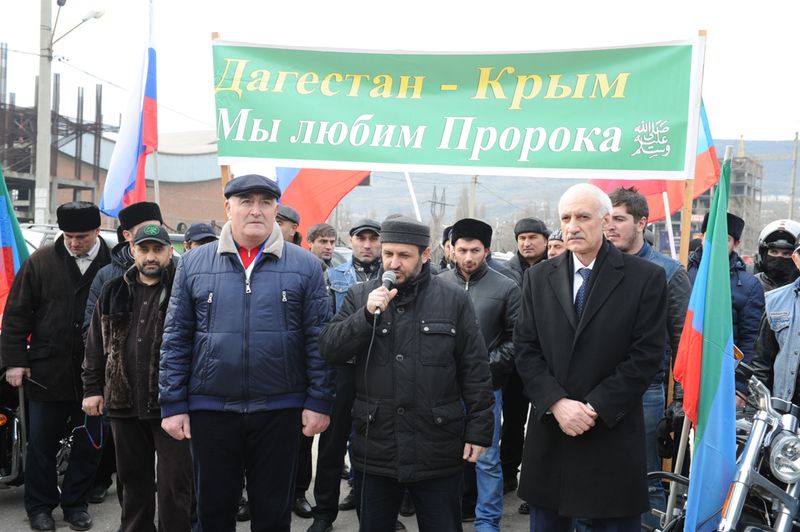 В столице Дагестана стартовал автопробег «Махачкала – Симферополь»