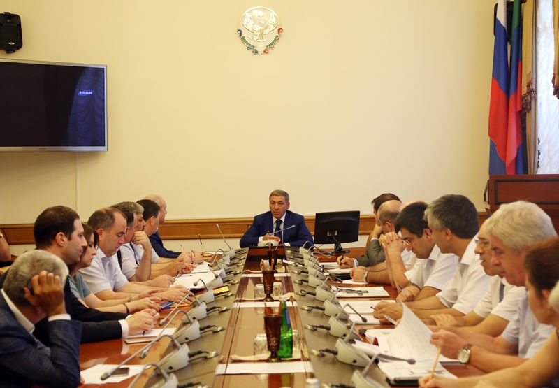 В Правительстве Дагестана обсужден ход реализации приоритетных проектов развития в городе Махачкале
