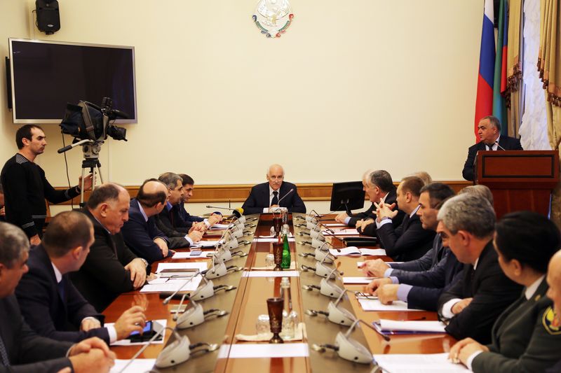 Под руководством Рамазана Джафарова прошло заседание Антинаркотической комиссии в Республике Дагестан