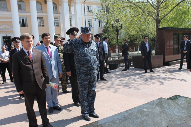 М.Абдулаев принял участие в акции, посвященной Дню Победы