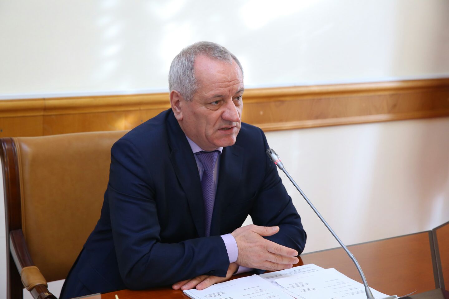 Под руководством Рамазана Алиева обсуждены итоги реализации приоритетного проекта развития РД «Обеление» экономики»
