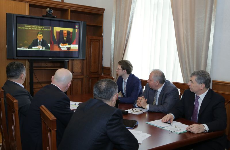 Рамазан Алиев принял участие в совещании под руководством вице-премьера Правительства России