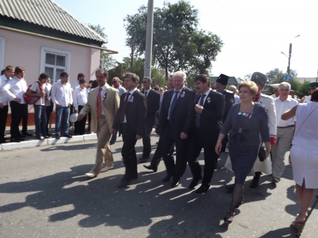 Магомед Абдулаев принял участие в мероприятиях, посвященных празднованию 200-летия победы России в Отечественной войне 1812 года