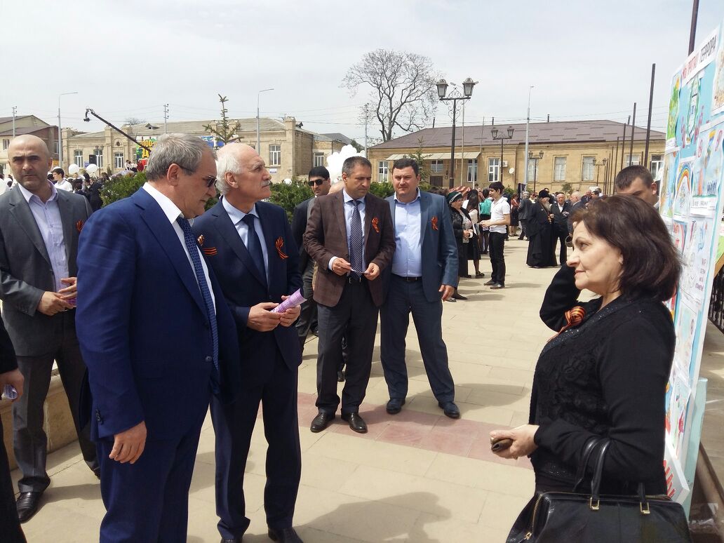Рамазан Джафаров принял участие в  акции  против террора в Дербенте
