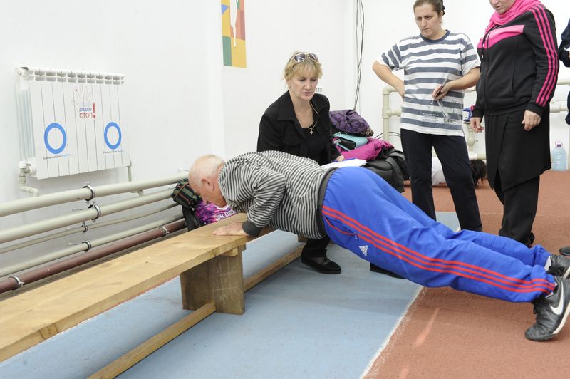 Анатолий Карибов принял участие в торжественном открытии чемпионата Дагестана по сдаче норм ВФСК «Готов к труду и обороне»