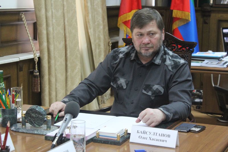 Абдусамад Гамидов и Одес Байсултанов посетили с рабочим визитом город Дербент