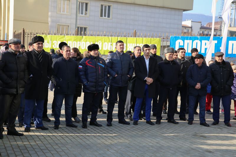 Абдусамад Гамидов принял участие в открытии нового здания Минспорта Дагестана