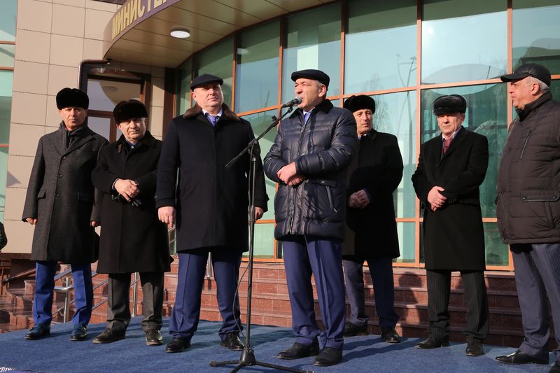 Абдусамад Гамидов принял участие в открытии нового здания Минспорта Дагестана