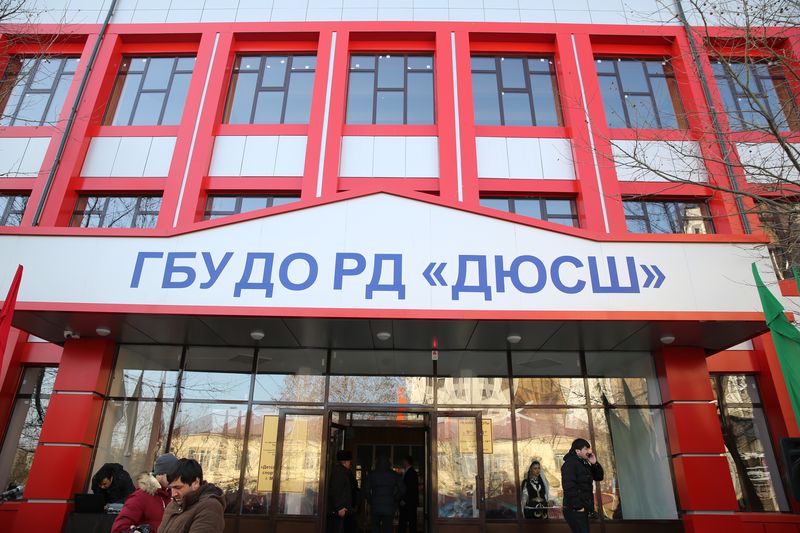Детско-юношескую спортивную школу по ул. Батырая в Махачкале торжественно открыли после капитальной реконструкции