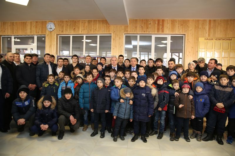 Детско-юношескую спортивную школу по ул. Батырая в Махачкале торжественно открыли после капитальной реконструкции