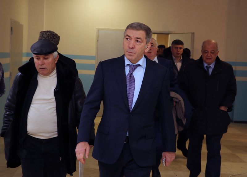 В здании будущей современной школы в г. Каспийске завершены строительно-монтажные работы