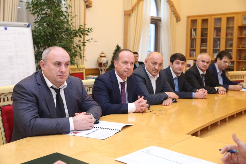 Абдусамад Гамидов встретился с рабочей группой ОАО «МосводоканалНИИпроект»