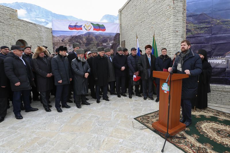 Владимир Путин: «Возведение этого величественного мемориального комплекса – знак уважения к общей исторической памяти».