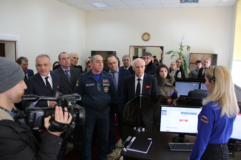 Рамазан Джафаров принял участие в торжественном открытии Службы – 112
