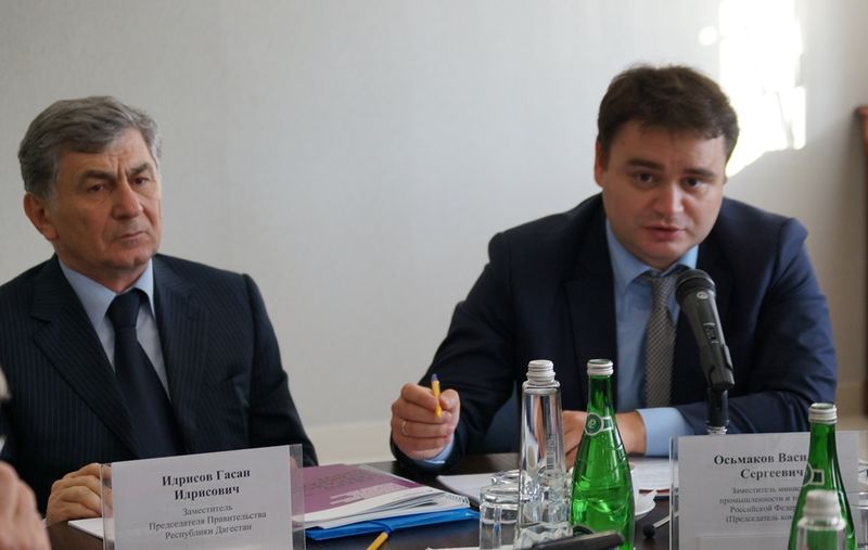Гасан Идрисов принял участие в совещании Минпромторга РФ по вопросу развития промышленности Дагестана