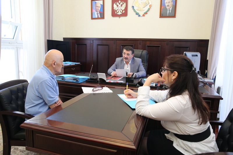 В Правительстве Дагестана прошел прием граждан