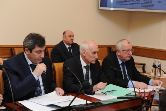 Состоялось первое заседание нового состава Правительства Дагестана