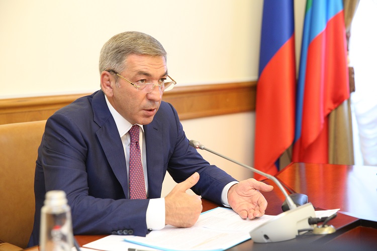 Под руководством Абдусамада Гамидова обсуждены вопросы обеспечения Махачкалы качественной питьевой водой