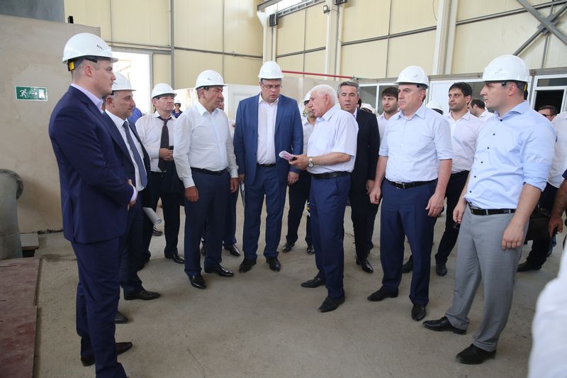 Дагестан с рабочим визитом посетил гендиректор НО "Фонд развития моногородов" Илья  Кривогов