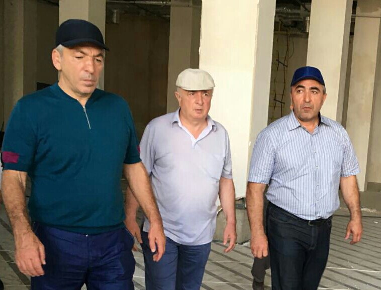 Абдусамад Гамидов проинспектировал ход строительства Исторического парка в Махачкале