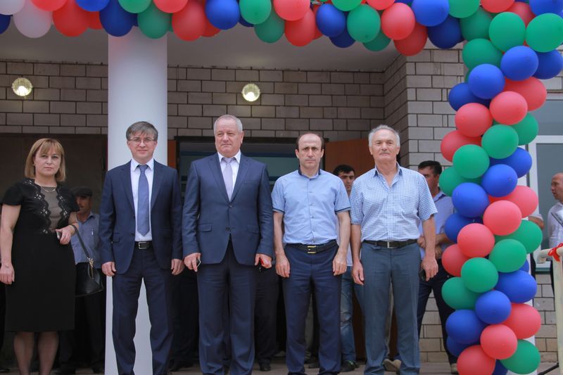 Рамазан Алиев принял участие в церемонии открытия школы в селе Джирабачи Кайтагского района